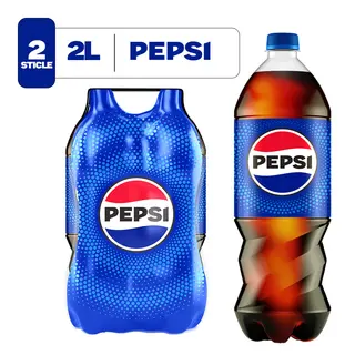 Pepsi, bautura cu aroma de cola, pet, 2x2L