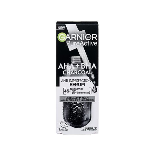Romania product data sample: Garnier Skin Naturals Serum Aha Bha Charcoal Pure Active 30 Ml