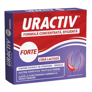 Uractiv Forte fara lactoza, Terapia | 10 capsule
