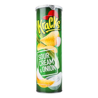 KRACKS Chips cu gust de smantana si ceapa 160g