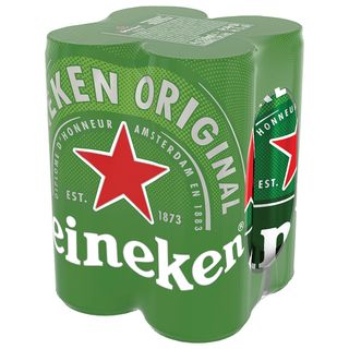 Pivo Heineken 4*0,33 L