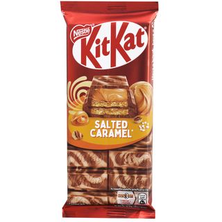 KitKat, Ciocolata cu napolitana si caramel sarat 99g (ID 70671)