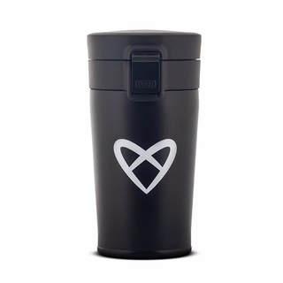 zoe Insulated Coffee Bottle, black