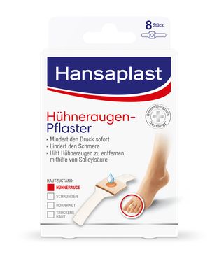 Hansaplast пластир за мазоли 8 бр.