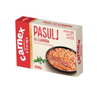 PASULJ SA SLANINOM CARNEX 400G - CARNEX 004879