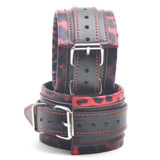 Red Leopard HandcuffsLUX10266