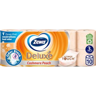 Hartie igienica Zewa Deluxe Cashmere Peach 10 role  3 straturi