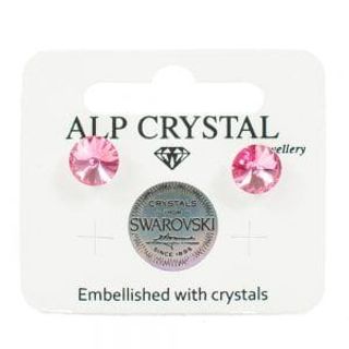 ALP CRYSTAL minđuše male okrugle ER8 R | 8592954206925