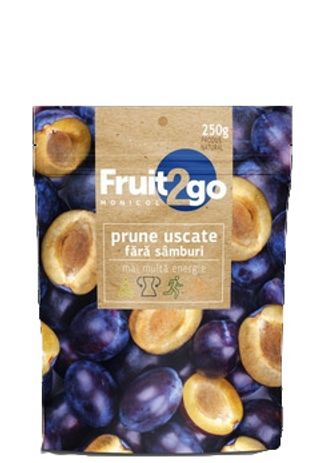 FRUIT2GO Prune uscate fără sâmburi 250g