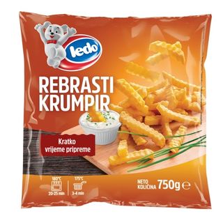 Rebrasti Pomfrit 750G Zamrznuti Ledo