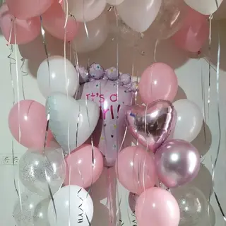Buchet din baloane " It's a Girl "