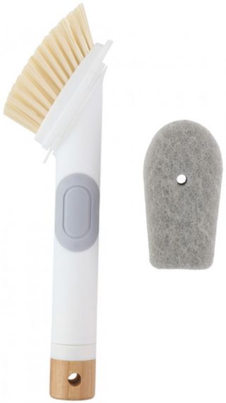 Četka za pranje posuđa 25cm sa dozerom za deter. i sundjerom Alpina 8711252178684