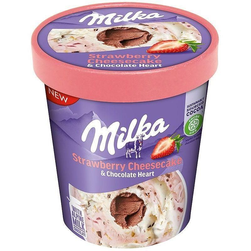 Milka Сладолед Ягодов чийзкейк