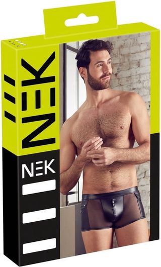 Boxeri sexy din plasa cu butoni, Elegant, NEK