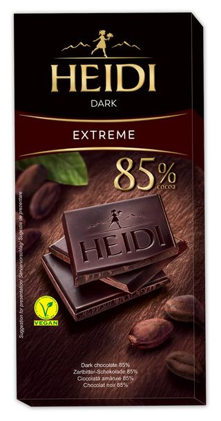 Ciocolata Heidi Dark Extreme 85%
