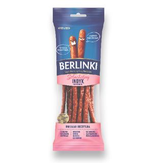 Berlinki Carnati sticks curcan porc 85 g