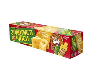 ЗОЛОТИСТЫЕ Chips cu cașcaval 100g