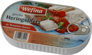 Haringa Filet U Vrhnju Od Rajč 200G