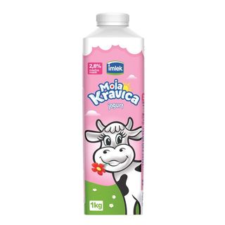 Moja kravica jogurt 2.8% m.m 1kg 8601500115717