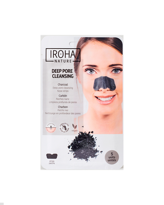 IROHA detox trake za pore na nosu charcoal 5 KOM | 8436036431846