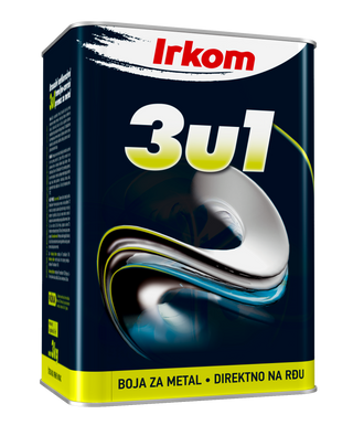 3u1 Boja za metal tamno ral 6005 3kg Irkom 87400111