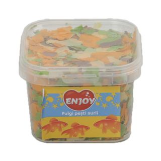 Hrana pentru pesti ENJOY FULGI PESTI AURII 26G - 225ML