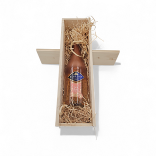 Pachet Cadou Vin Spumant Rose Blue Nun Gold Rose 24 K Edition 11%, 0.75L