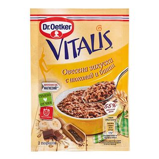 Vitalis Овесена закуска с шоколад и банан 58 г / 00110322