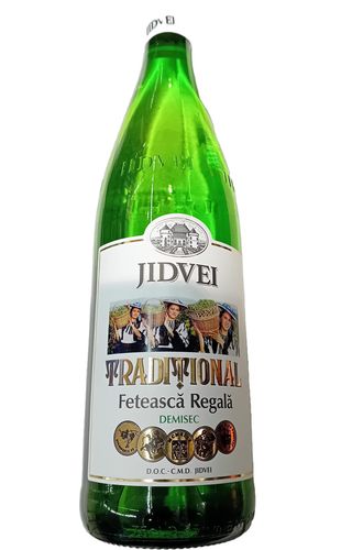 Jidvei Traditional vin feteasca regala demisec 750ml