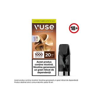 VUSE 1 POD CAPS CREAMY TOBACCO 20 MG/ML