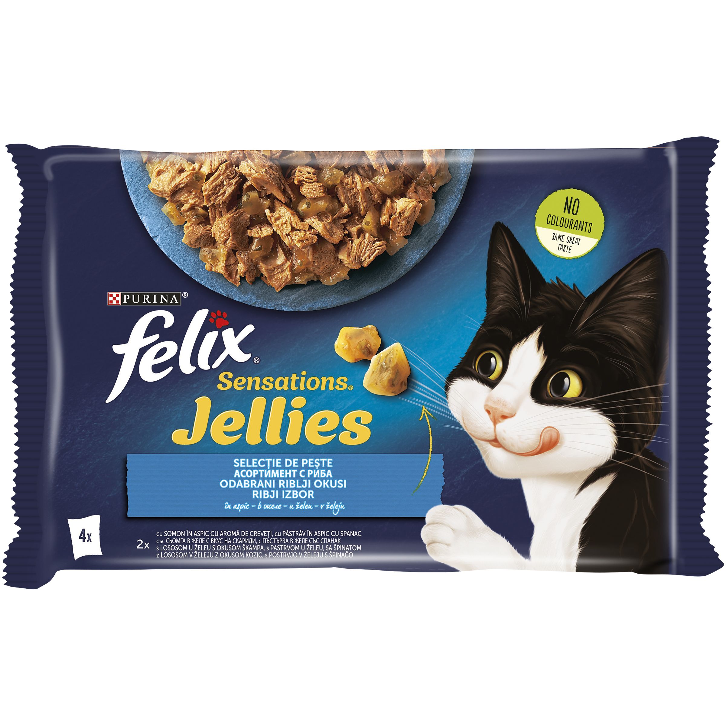 Felix SensatIons Рибно меню в желе  340 ГР