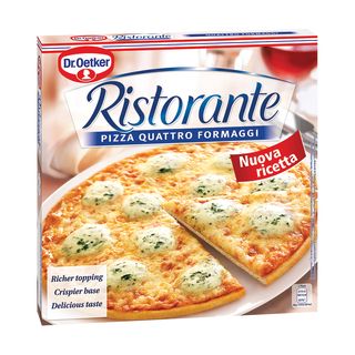 Dr. Oetker pizza ristorante quattro formaggi oio 340g