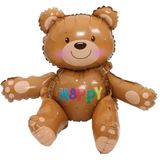 Мишка сидячий шар