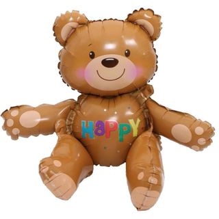 Мишка сидячий шар