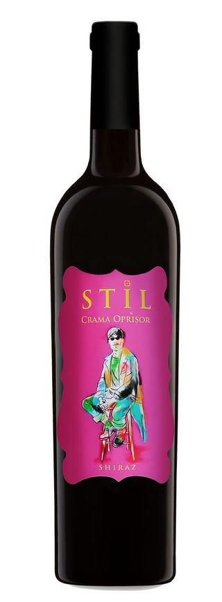Vin rosu sec Crama Oprisor Stil, Syrah, 0.75 l