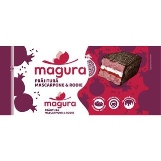 Magura Prajitura  mascarpone rodie 35 g