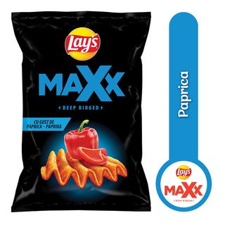 Chipsuri cu paprika Lay's Maxx, 115 g