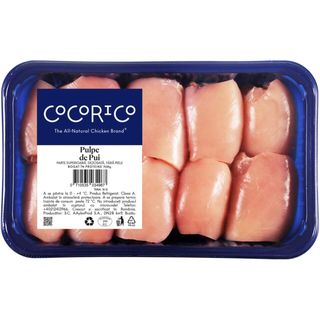Cocorico, Pulpe de pui superioare dezosate, fara piele +/-0.900 Kg (ID 74645)