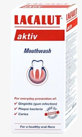 LACALUT ANTIPLAQ AKTIV 300ML