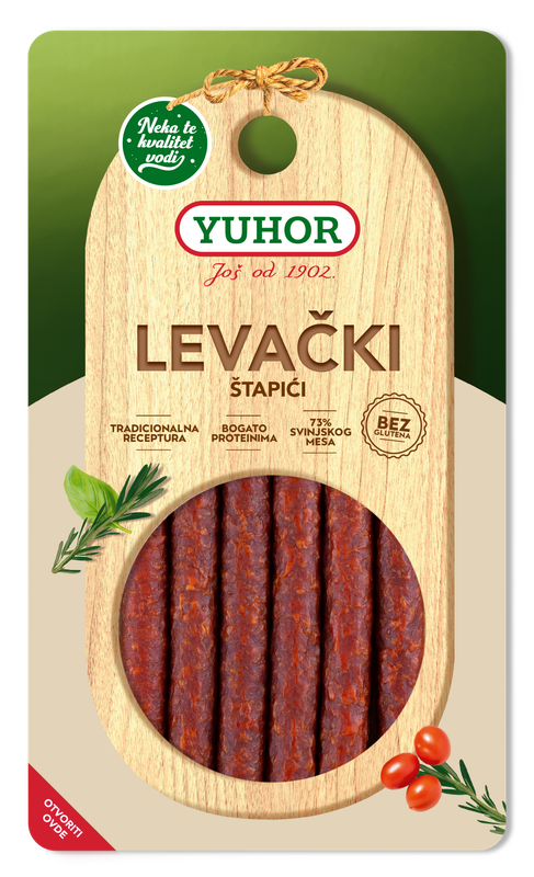 Slajsovana i vakumirana roba.