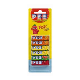 Bomboane Pez Play Fruit Mix, 6 bucati, 51 g