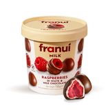 3251 - Малини Franui с бял и млечен шоколад 150 гр