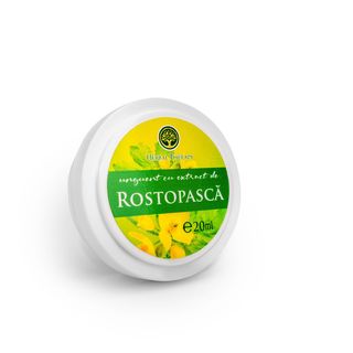 Unguent cu extract de Rostopască (cu extract de rostopască, vaselină, ceară de albini și vitamina E)