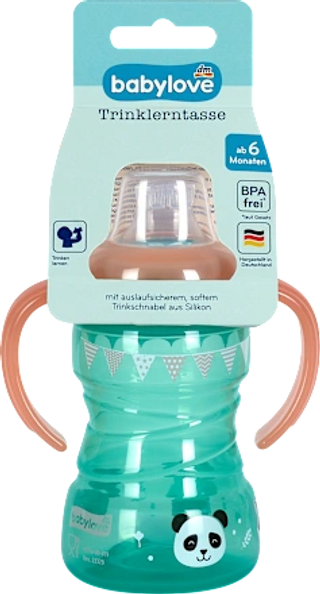 Babylove dječja bočica za učiti piti–6+mj 260 ml 1 kom