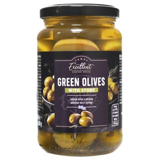 Excellent, Masline verzi intregi 205g (ID 67582)