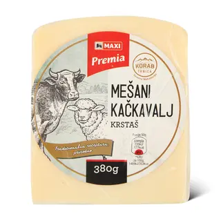 Kačkav.meš.Krstaš 3 vrste mleka Maxi380g
