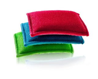 Set dvostranih mikrofiber sunđera za pranje posuđa 3/1 E-1013-3