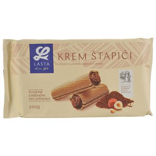 KREM ŠTAPIĆI LJEŠNIK 200G