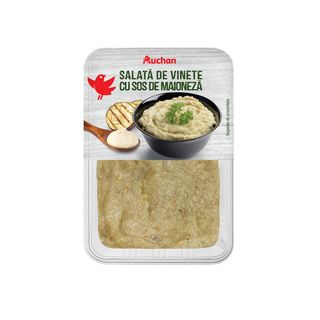 Salata de vinete cu sos de maioneza Auchan, 250 g