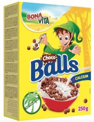 BONA VITA Bile din cereale cu ciocolata 250g